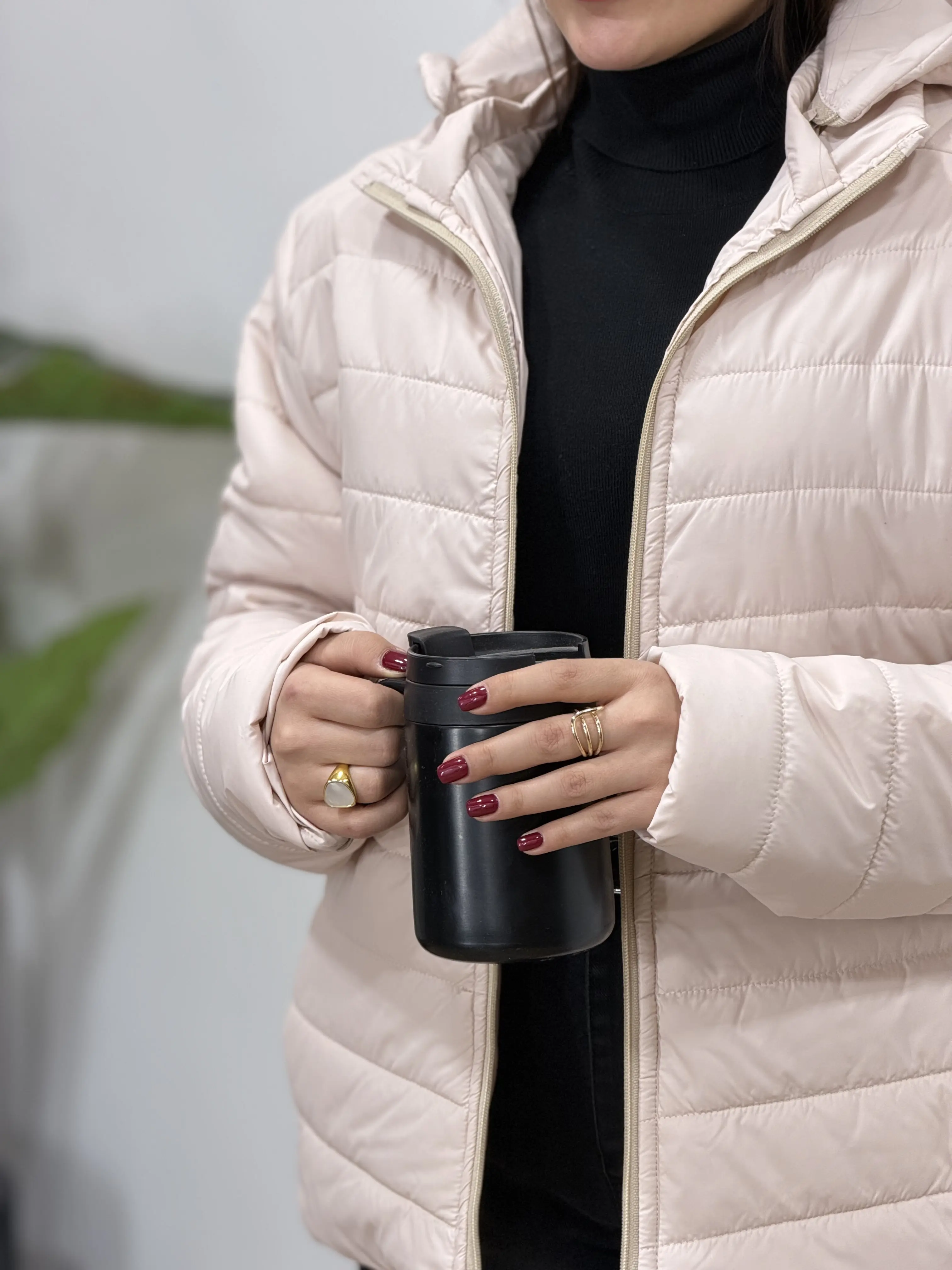 کاپشن زنانه کلاهدار الهه 1